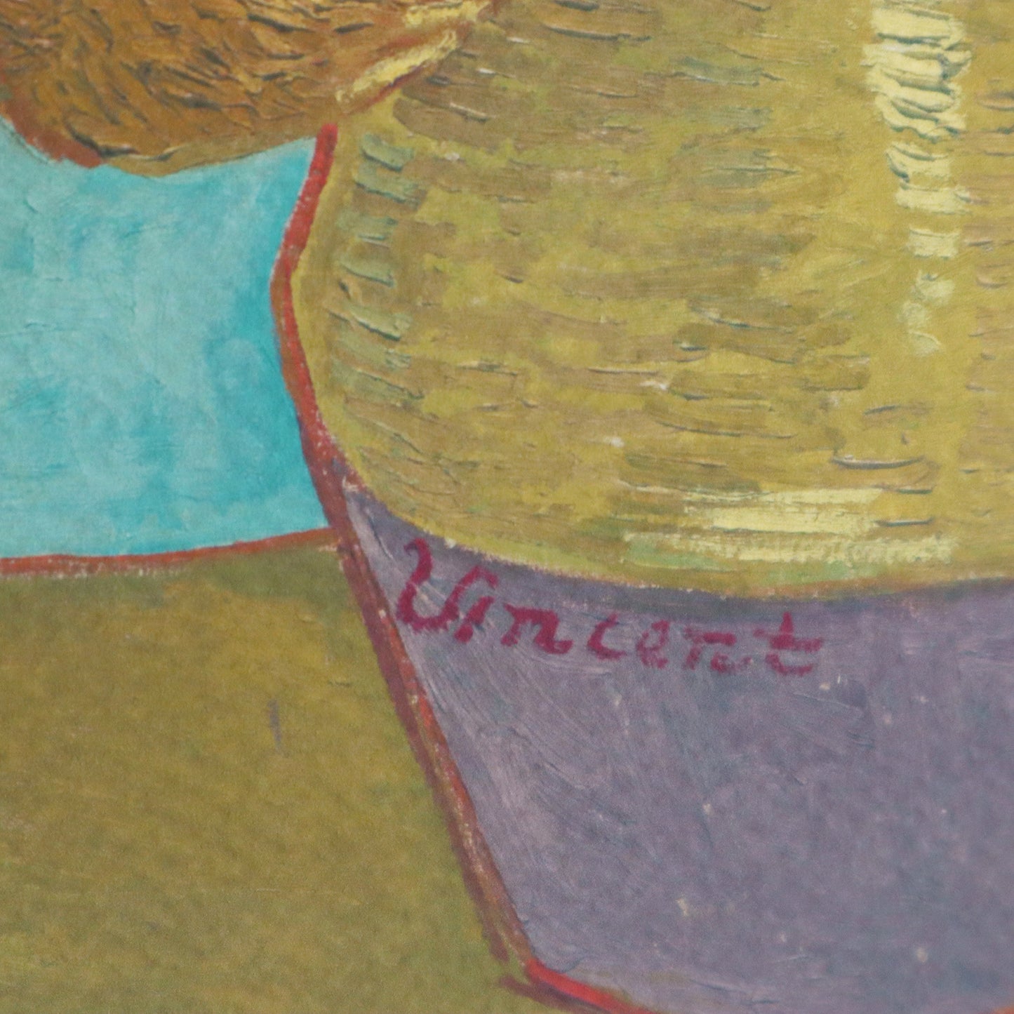 フィンセント・ファン・ゴッホ 「ひまわり フィラデルフィア美術館版(5枚目)」アートポスター(フレーム付き)7