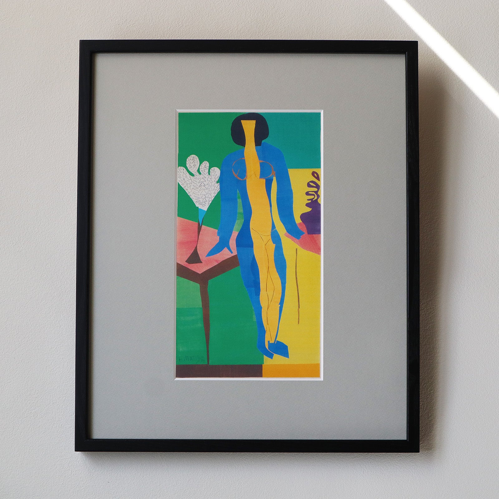 アンリ マティス Henri Matisse 額付 ポスター 北欧 鳥 アート - 絵画 