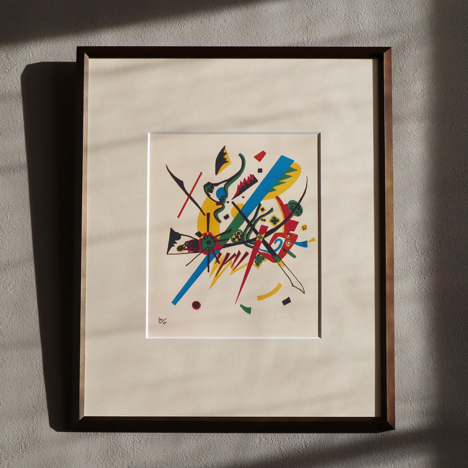 Wassily Kandinsky、、画集画、額装付