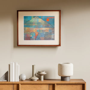パウル・クレー「パルナッソス山へ」アートポスター（フレーム付き） / Paul Klee “Ad Parnassum” 絵画・名画［額入り］0