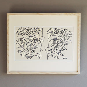 アンリ・マティス 「樹木 3」アートポスター（フレーム付き） / Henri Matisse “Arbre III” 絵画・名画［額入り］1