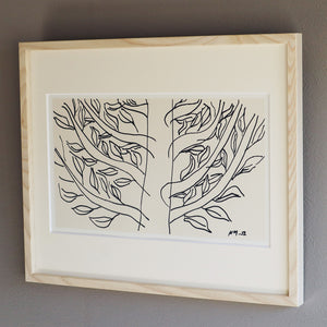 アンリ・マティス 「樹木 3」アートポスター（フレーム付き） / Henri Matisse “Arbre III” 絵画・名画［額入り］3