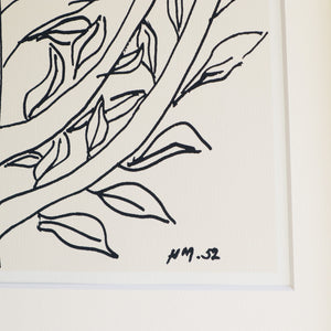 アンリ・マティス 「樹木 3」アートポスター（フレーム付き） / Henri Matisse “Arbre III” 絵画・名画［額入り］5