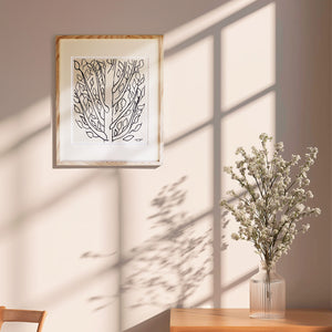 アンリ・マティス 「樹木 2」アートポスター（フレーム付き） / Henri Matisse “Arbre II” 絵画・名画［額入り］0