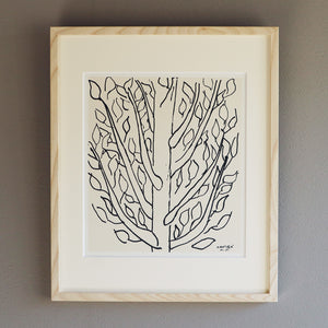 アンリ・マティス 「樹木 2」アートポスター（フレーム付き） / Henri Matisse “Arbre II” 絵画・名画［額入り］1