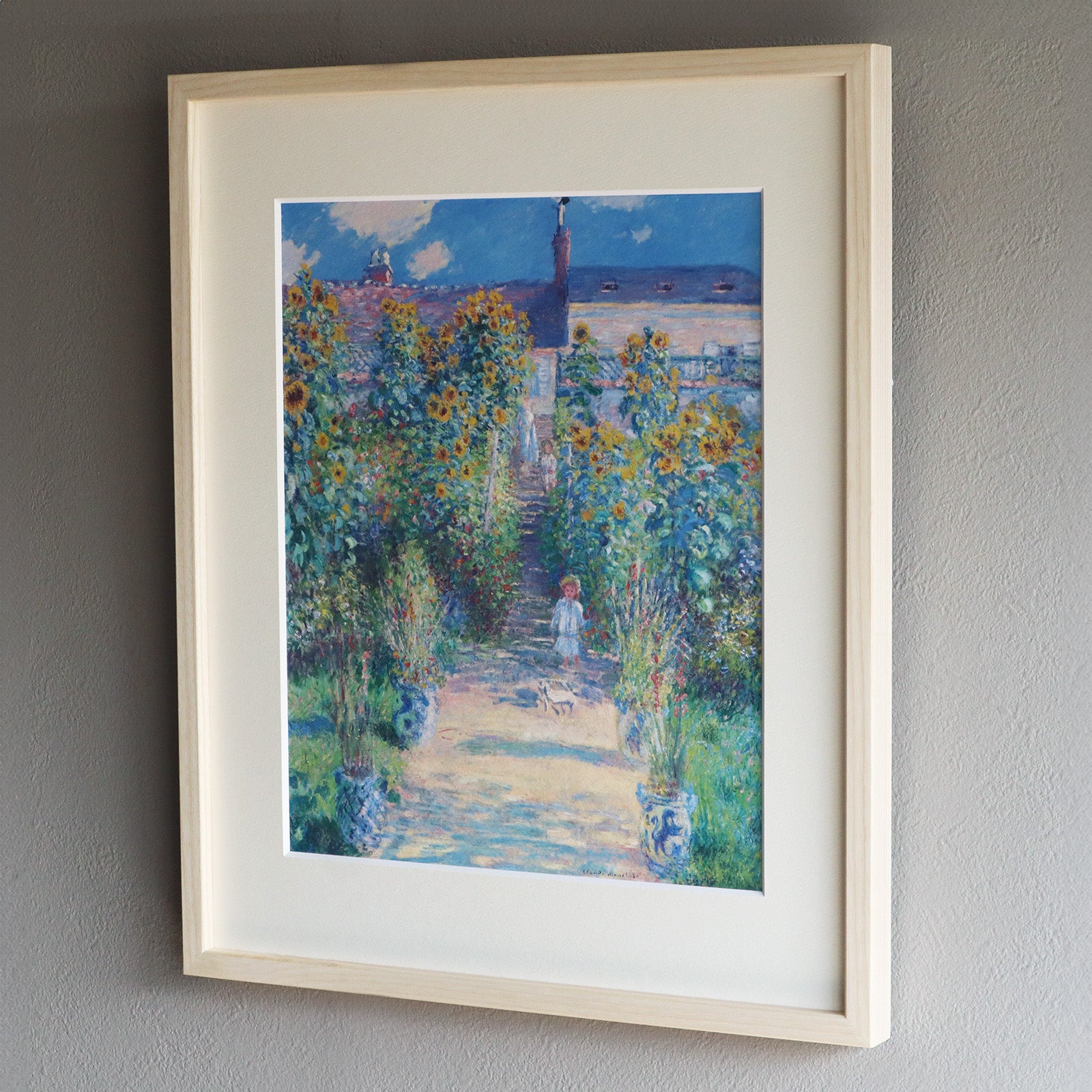 クロード・モネ、「The Seine at Vetheuil」、厳選 絵画/タペストリ