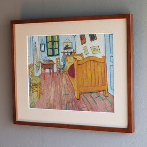 フィンセント・ファン・ゴッホ 「アルルの寝室（第1バージョン）」アートポスター（フレーム付き）3