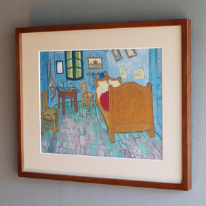 フィンセント・ファン・ゴッホ 「アルルの寝室（第2バージョン）」アートポスター（フレーム付き） 3