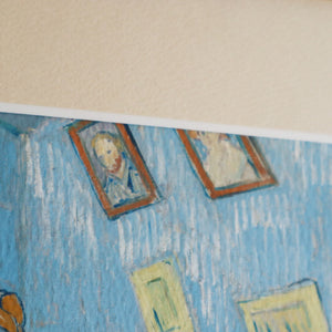 フィンセント・ファン・ゴッホ 「アルルの寝室（第2バージョン）」アートポスター（フレーム付き） 4