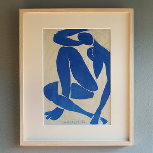 アンリ・マティス 「ブルーヌードⅣ」アートポスター（フレーム付き） / Henri Matisse “Blue Nude Ⅳ” 絵画・名画［額入り］0