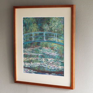 クロード・モネ 「睡蓮の池にかかる橋 1899年」アートポスター（フレーム付き）名画・絵画［額入り］3