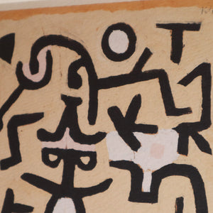 パウル・クレー「コメディアン ハンドビル」アートポスター（フレーム付き） / Paul Klee “Comedians’ Handbill (1938)” 絵画・名画［額入り］5