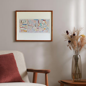 パウル・クレー「コート・ド・プロヴァンス 7 (1927)」アートポスター（フレーム付き） / Paul Klee “Cote De Provence 7 (1927)” 絵画・名画［額入り］0