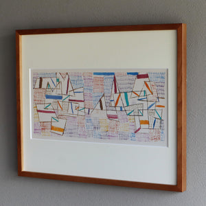 パウル・クレー「コート・ド・プロヴァンス 7 (1927)」アートポスター（フレーム付き） / Paul Klee “Cote De Provence 7 (1927)” 絵画・名画［額入り］3