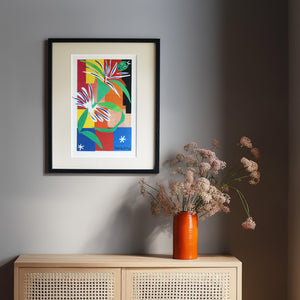 アンリ・マティス 「クレオールの踊り子」アートポスター（フレーム付き） /  Henri Matisse “The Creole Dancer” 絵画・名画［額入り］0