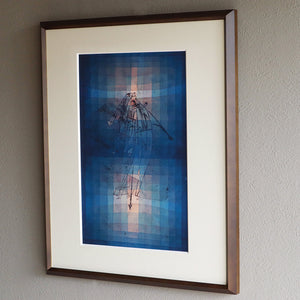 パウル・クレー「蛾の踊り」アートポスター（フレーム付き） / Paul Klee “Dance of Moth” 絵画・名画［額入り］3