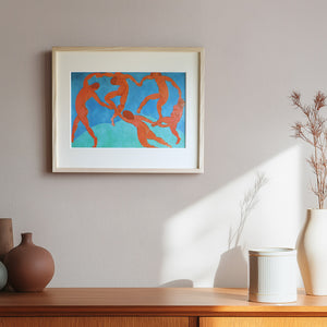 アンリ・マティス 「ダンス（II）」アートポスター（フレーム付き） /  Henri Matisse “Dance (II)” 絵画・名画［額入り］0