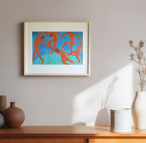 アンリ・マティス 「ダンス（II）」アートポスター（フレーム付き） /  Henri Matisse “Dance (II)” 絵画・名画［額入り］0