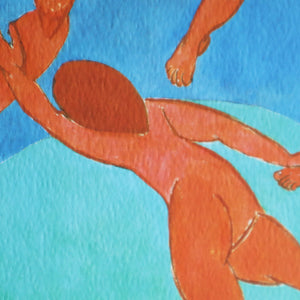 アンリ・マティス 「ダンス（II）」アートポスター（フレーム付き） /  Henri Matisse “Dance (II)” 絵画・名画［額入り］6