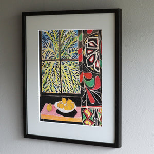 アンリ・マティス 「エジプトのカーテンのある室内」アートポスター（フレーム付き） /  Henri Matisse “Interior with Egyptian Curtain” 絵画・名画［額入り］3