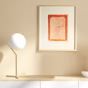 パウル・クレー「朝食を運ぶ天使」アートポスター（フレーム付き） / Paul Klee “A Genius Serves a Small Breakfast ” 絵画・名画［額入り］0