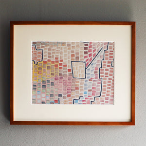 パウル・クレー「豊饒のために」アートポスター（フレーム付き） / Paul Klee “Fertility Tended To” 絵画・名画［額入り］1