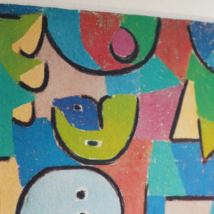 パウル・クレー「庭の人物」アートポスター（フレーム付き） / Paul Klee “Figure in the Garden” 絵画・名画［額入り］4