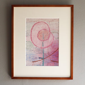 パウル・クレー「繁栄」アートポスター（フレーム付き） / Paul Klee “Flourishing” 絵画・名画［額入り］1