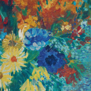 フィンセント・ファン・ゴッホ 「青い花瓶の花」アートポスター（フレーム付き）6