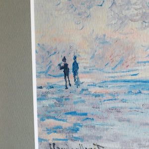 クロード・モネ 「ジヴェルニーの霜 1885年」アートポスター（フレーム付き） / Claude Monet“Frost at Giverny 1885”名画・絵画［額入り］4