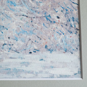 クロード・モネ 「ジヴェルニーの霜 1885年」アートポスター（フレーム付き） / Claude Monet“Frost at Giverny 1885”名画・絵画［額入り］7