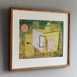 パウル・クレー「開いた」アートポスター（フレーム付き） / Paul Klee “Geoeffnet, 1933” 絵画・名画［額入り］2
