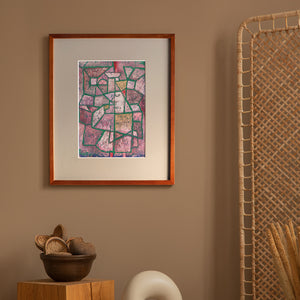 パウル・クレー「ロード・オブ・ザ・シティ」アートポスター（フレーム付き） / Paul Klee “Herr der Stadt” 絵画・名画［額入り］0