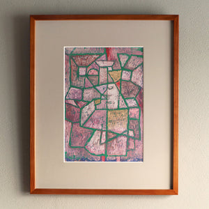 パウル・クレー「ロード・オブ・ザ・シティ」アートポスター（フレーム付き） / Paul Klee “Herr der Stadt” 絵画・名画［額入り］1
