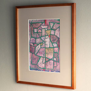 パウル・クレー「ロード・オブ・ザ・シティ」アートポスター（フレーム付き） / Paul Klee “Herr der Stadt” 絵画・名画［額入り］3