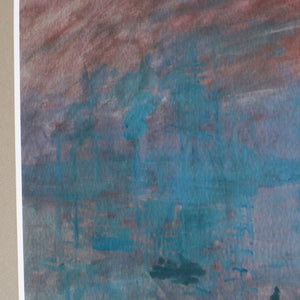 クロード・モネ 「印象・日の出」アートポスター（フレーム付き） / Claude Monet“Impression, Sunrise”名画・絵画［額入り］5