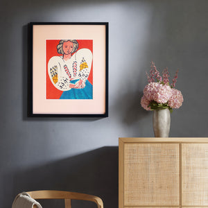 アンリ・マティス 「ルーマニアのブラウス」アートポスター（フレーム付き） / Henri Matisse “La blouse roumaine”名画・絵画［額入り］0