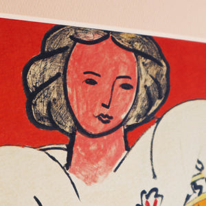 アンリ・マティス 「ルーマニアのブラウス」アートポスター（フレーム付き） / Henri Matisse “La blouse roumaine”名画・絵画［額入り］4