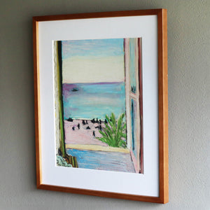 アンリ・マティス 「開かれた窓 1918」アートポスター（フレーム付き） /  Henri Matisse “La fenêtre ouverte (1918)” 絵画・名画［額入り］3