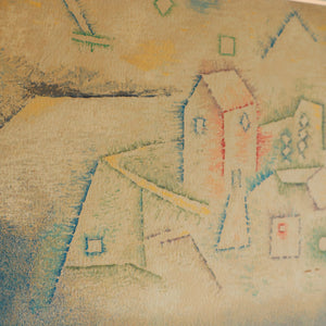 パウル・クレー「北のカントリーハウス」アートポスター（フレーム付き） / Paul Klee “Landhaus In Norden” 絵画・名画［額入り］4
