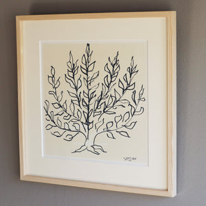 アンリ・マティス 「低木」アートポスター（フレーム付き） / Henri Matisse “Le Buisson.” 絵画・名画［額入り］3