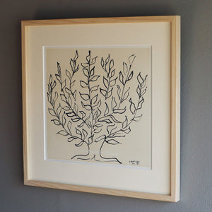 アンリ・マティス 「低木」アートポスター（フレーム付き） / Henri Matisse “Le platane.” 絵画・名画［額入り］3