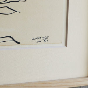 アンリ・マティス 「低木」アートポスター（フレーム付き） / Henri Matisse “Le platane.” 絵画・名画［額入り］4