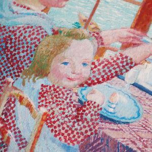 モーリス・ドニ 「朝食」アートポスター（フレーム付き）_絵画・名画［額入り］4