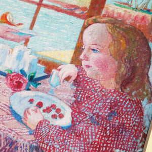 モーリス・ドニ 「朝食」アートポスター（フレーム付き）_絵画・名画［額入り］5