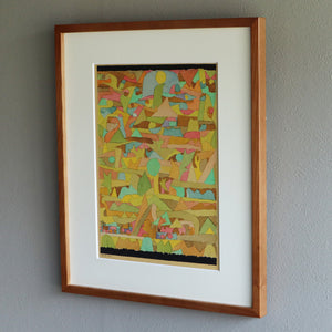 パウル・クレー「上下を黒枠で囲んだミニチュア」アートポスター（フレーム付き） / Paul Klee “Miniatüre Oben u Unten Schwarz Gefasst” 絵画・名画［額入り］3