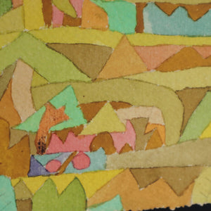パウル・クレー「上下を黒枠で囲んだミニチュア」アートポスター（フレーム付き） / Paul Klee “Miniatüre Oben u Unten Schwarz Gefasst” 絵画・名画［額入り］6