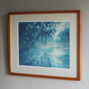 クロード・モネ 「ジヴェルニー近郊のセーヌ川の朝」アートポスター（フレーム付き） / Claude Monet“Morning on the Seine, near Giverny”名画・絵画［額入り］3