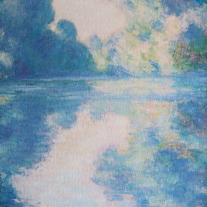 クロード・モネ 「セーヌ川の朝」アートポスター（フレーム付き） / Claude Monet“Morning on the Seine”名画・絵画［額入り］4