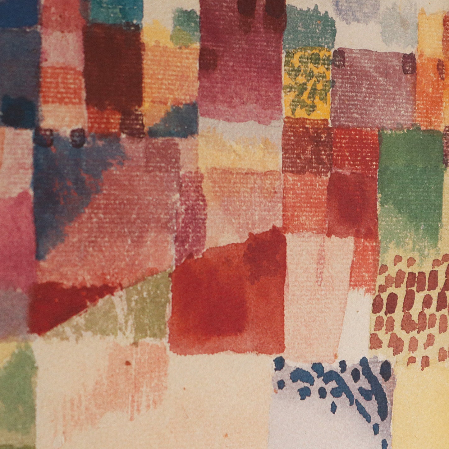 パウル・クレー「ハマメットのモチーフ」アートポスター（フレーム付き） / Paul Klee “Motif from Hammamet” 絵画・名画［額入り］4